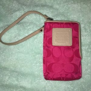 Coach Wristlet